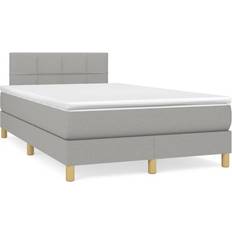 120cm Sängpaket vidaXL Ramsäng tyg Sängpaket