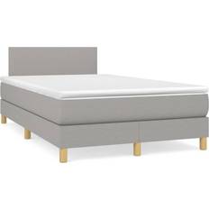 120cm Sängpaket vidaXL Ramsäng tyg Sängpaket