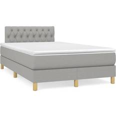 120cm Sängpaket vidaXL Ramsäng tyg Sängpaket