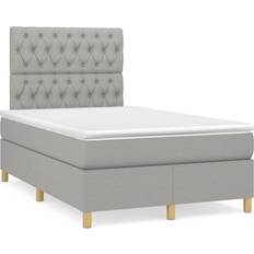 120cm Sängpaket vidaXL Ramsäng tyg Sängpaket