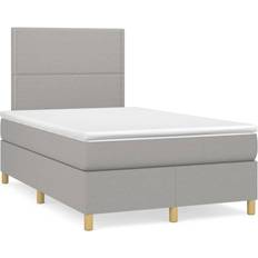 120cm Sängpaket vidaXL Ramsäng tyg Sängpaket