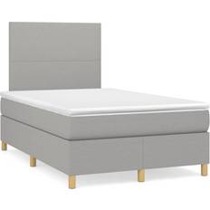 120cm Sängpaket vidaXL Ramsäng tyg Sängpaket