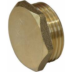 Plumbing Invena 3/4" Inch BSP Brass Pipe Screw Male Hex Blanking Plug Tube Ending Cap