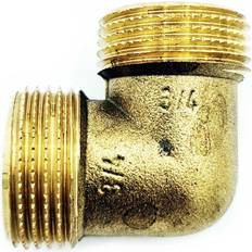 Plumbing Ravani Brass Water Pipe Male Elbow Adapter Connector 3/4 inch bsp Thread Fittings