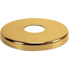 Plumbing 26mm 3/4 Inch bsp Gold Colour Steel Valve Tap Pipe Cover Collar 8mm High