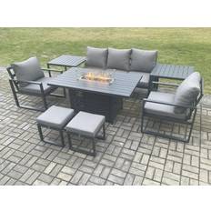 Garden & Outdoor Furniture Fimous Aluminium Garden Outdoor Lounge Set