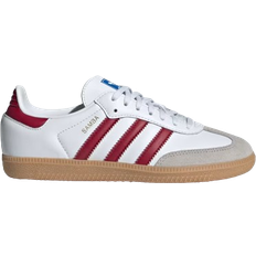 Adidas Junior Samba OG - Cloud White/Collegiate Burgundy/Gum