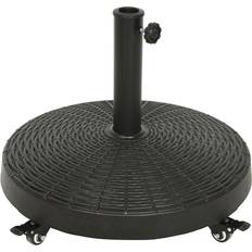 BigBuy Garden Hållbar Svart Polyetylen Stål Ø 52 cm