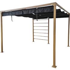 Bali Bali pergola alu stel 3x3 meter teaklook