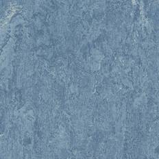 Gråa Linoleumgolv Forbo Linoleumgolv Marmoleum Real 2.5mm 3055 Fresco Blå 200cm