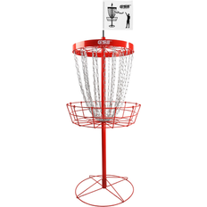 Disc Golf Baskets GSE Games & Sports Expert Professional 24-Chain Disc Golf Basket, Flying Disc Target