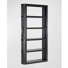 Shelves Hooker Furniture Eden Black Book Shelf 82.8"