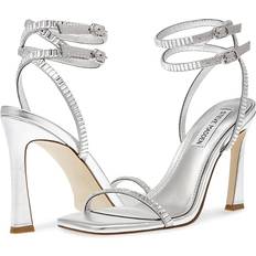 35 ⅓ Sandaletten Steve Madden HIGH-HEELS THIERRY in Metallic Silver. 10, 6, 6.5, 7.5, 8, 8.5, 9, 9.5