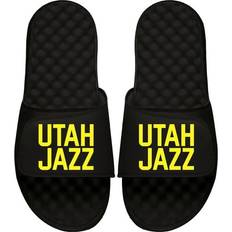 Islide Youth Black Utah Jazz Wordmark Sandal