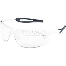 White Eye Protections MCR Safety Inerti &Scratc-Resistan,Polycarbonat,ClearLense,Ful-Frame,UVProtectio -WhiteFram,Singl