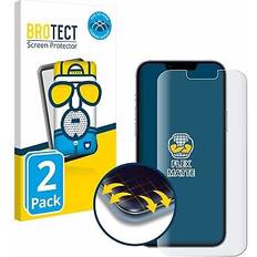 Bildschirmschutz Brotect Full-Cover Displayschutz Matt 2 Stück, iPhone 13 Pro Max Smartphone Schutzfolie