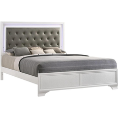 Beds Benjara Lise King Upholstery Frame Bed