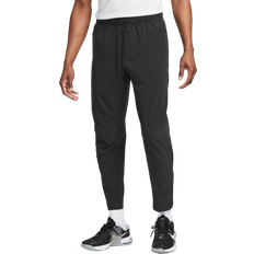 Elastane/Lycra/Spandex - Men Trousers Nike Men's Unlimited Dri-FIT Zippered Cuff Versatile Pants - Black