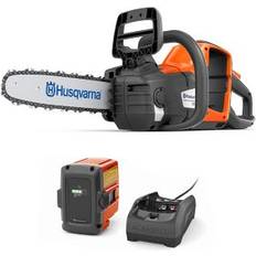 Husqvarna Chainsaws Husqvarna Power 225i 12 in. 40V Battery Powered Cordless Chainsaw, 4 Ah Battery and Charger Included, 970547511