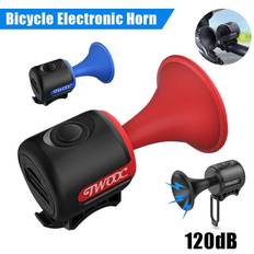 Yuyongzhi Mountain Bike Bell Barncykelhorn Elektriskt Bell Horn Personlig ridning 120db Högt varningsljud Cykelhorn Cyklar Tillbehör