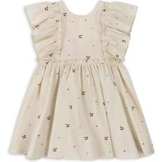 Konges Sløjd Evia Bow Dress - Cherry Coeur