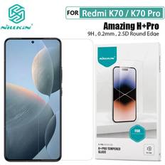 Screen Protectors Nillkin For Redmi K70 K70 Pro Glass Amazing H Pro 0.2MM Screen Protector Tempered Glass Film