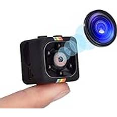 Dilwe SQ11 1080P Mini Action Camera with Microphone, Night Vision Handheld Camera, Full HD Dashcam, Motion Detection Video Recorder for WindowsME 2000 XP 2003/10 Vista/Mac OS