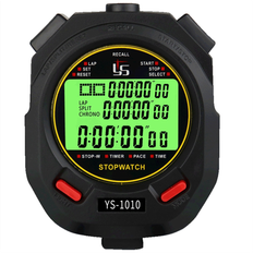 Stop Watches Jojomino Digital Sports Stopwatch Timer 30 Tracks Luminous Stopwatch Professional Chronograph Counter Outdoor Training Timer