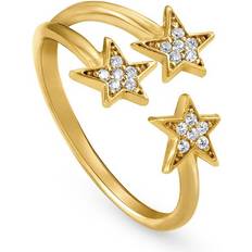 Nomination Women Rings Nomination Stella Gold Triple Star Ring Ring