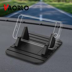 Vaorlo VAORLO Car Rubber Holder Non-Slip Stand Mount For Mobile Phone Silicone Car Phone Holder GPS Holder Mount Bracket For mobile Phone