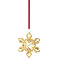 Juleornament Georg Jensen 2024 Snefnug, guld