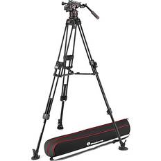 Manfrotto Nitrotech 612 series with 645 Fast Twin Aluminium Tripod