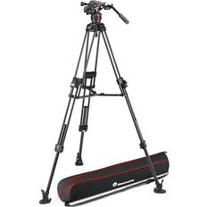 Manfrotto Nitrotech 608 series with 645 Fast Twin Carbon Tripod