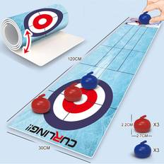 Board Games Private Label Tabletop Roll-up Sports Games Basketball, Curling, Bowling, Football, Golf Curling Game