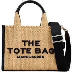 Marc jacobs tote bag small Marc Jacobs The Woven Small Tote Bag - Natural