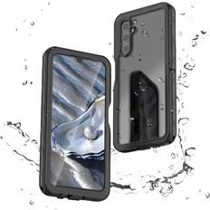 GANGXUN Black Case For Samsung Galaxy A14 4G/5G In Screen Protector IP68 Waterproof Full 12FT Military Shockproof Waterproof Built