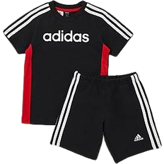 Adidas Poika Muut Setit Adidas Junior Linear T-shirt & Shorts Set - Black