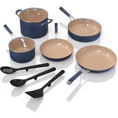 Cookware Ninja Extended Life Ceramic Cookware Set with lid 11 Parts