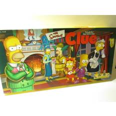 Parker Brothers Simpsons CLUE Board Game 1st Edition with Pieces