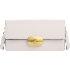 Coach Eliza Small Flap Crossbody - Gold/Chalk