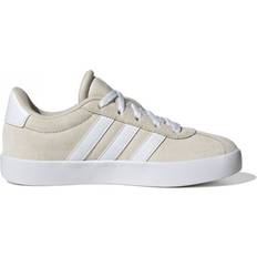 Adidas Beige Trainers adidas Kid's VL Court 3.0 - Aluminium/Cloud White/Aluminium