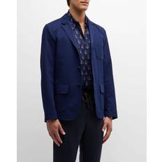 Fabric - Men Blazers Scotch & Soda Relaxed Seersucker Blazer