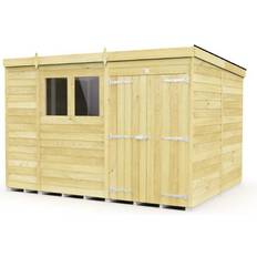 Outbuildings Diy Sheds Sheds Pent Shed Double (Building Area )