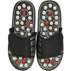 Foot- & Leg Massagers SRJ STAR Black, 44/45 EU Reflexology Sandals Foot Massager Slippers Acupressure Home Massage Shoes