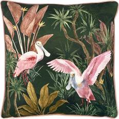 Complete Decoration Pillows Paoletti Platalea Botanical Feather Filled Complete Decoration Pillows Green