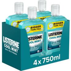 Listerine Essentials Cool Mint Mouthwash 750ml