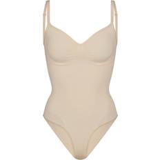 SKIMS Seamless Sculpt Brief Bodysuit - Sand