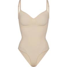 Seamless Sculpt Brief Bodysuit - Sand