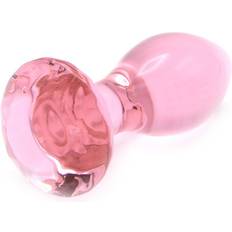 Kiotos Glass Plug Crystal Gem Pink Rosa