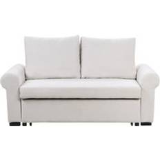Beliani Retro Bed Sofa 3 Seater